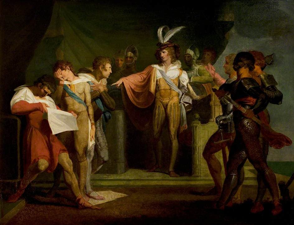 'Henry V', Act II, Scene 2, Discovering the Conspirators, Henry Fuseli